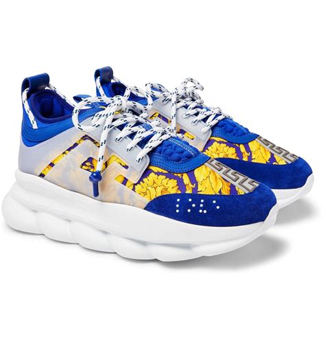 versace chain reaction mens sneakers|versace chain reaction price.